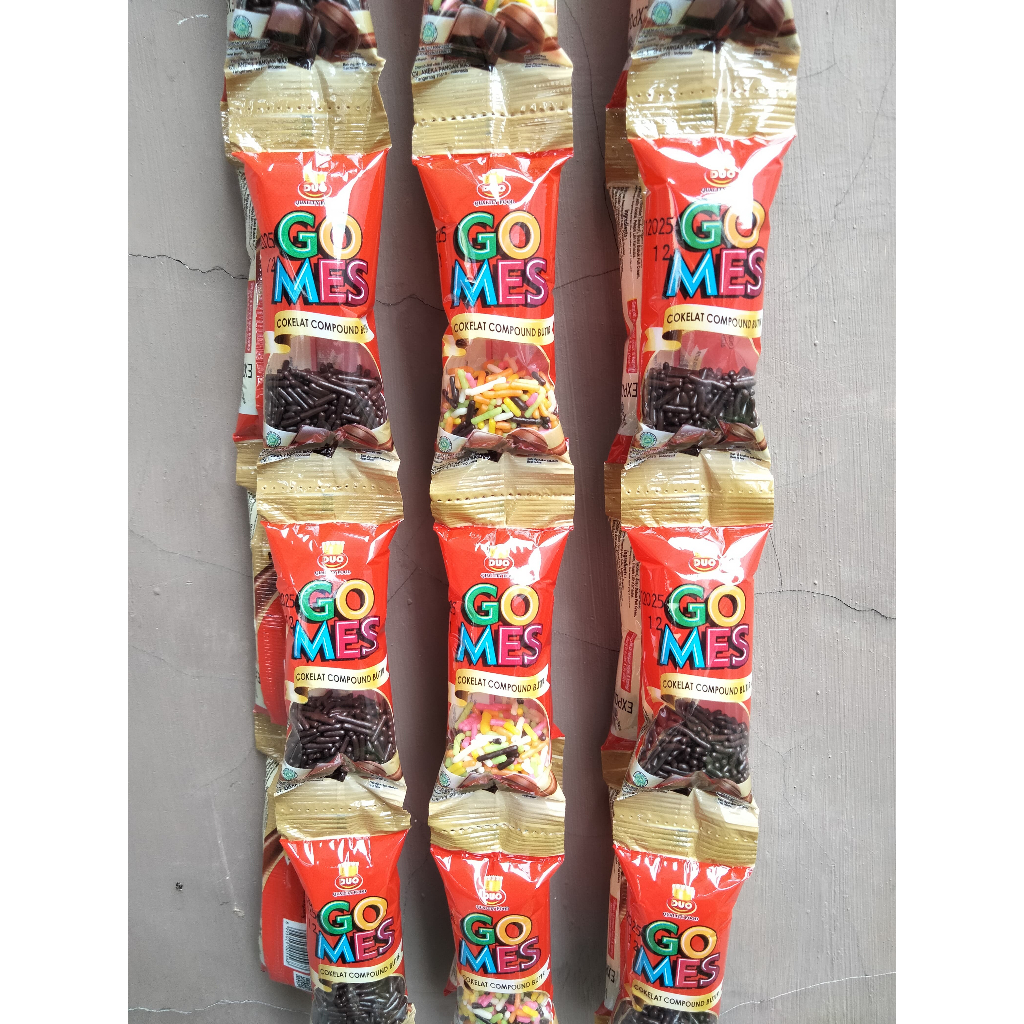 

(RENCENG = 10 PCS) DUO GOMES GO MES MESES RENCENG ISI 10