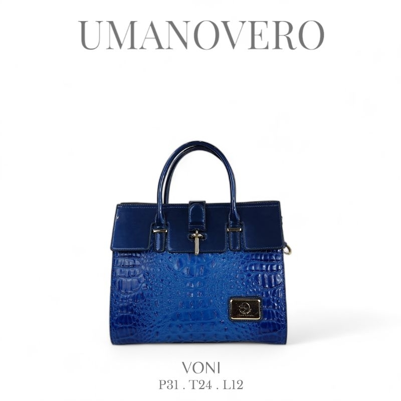 Tas Umano Vero Voni Croco 2323 (Barang Ready Stok)  Ada Tali Panjang Tas Pesta Tas Arisan Tas Mewah 
