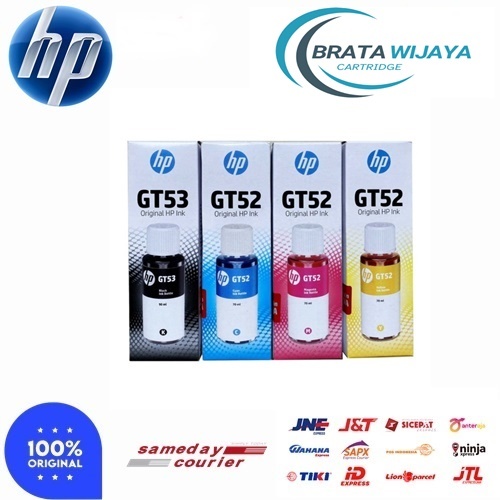 Paket Tinta HP GT-51 +GT-52 Original