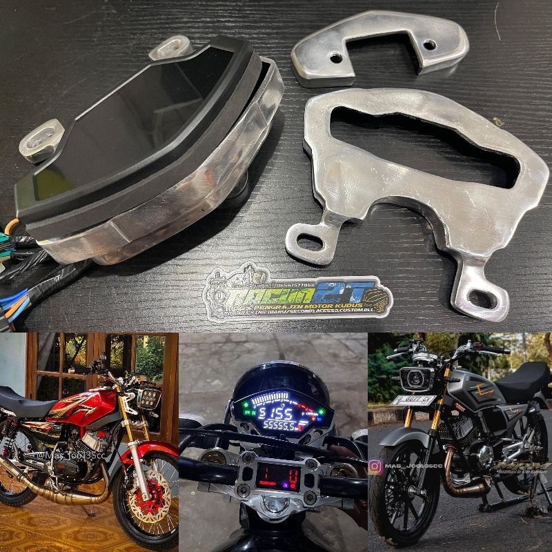 PAKET SET SPIDO GPX SET BREKET PNP SHCOK RX KING DAN NINJA