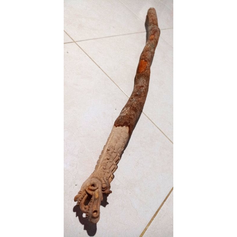 Kayu Sulaiman asli ukuran besar panjang 110cm
