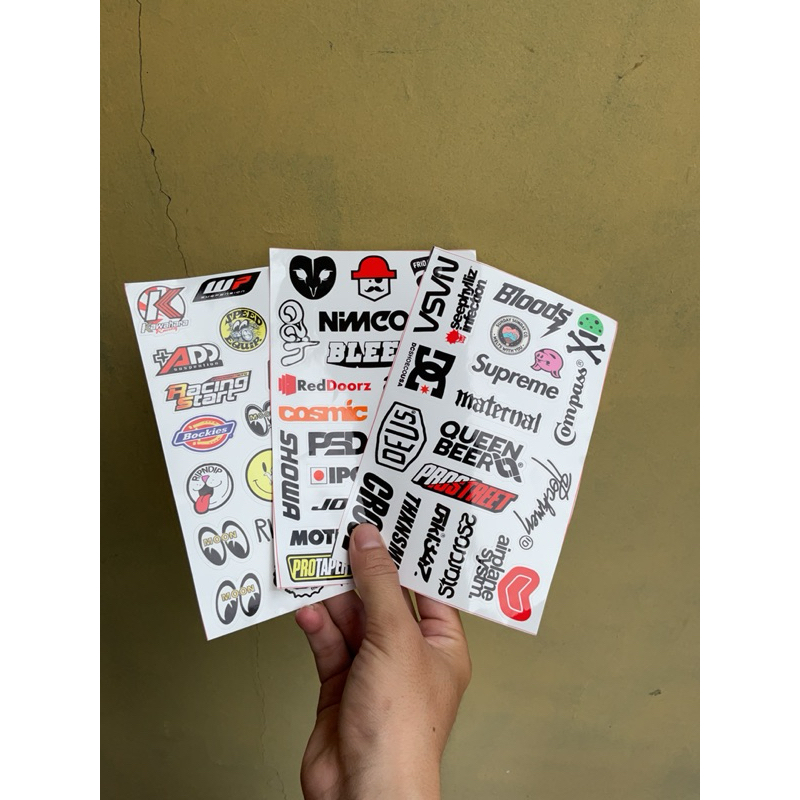 

STIKER MURAH 40PCS STIKER LAPTOP STIKER TUMBLR STIKER CUTTING