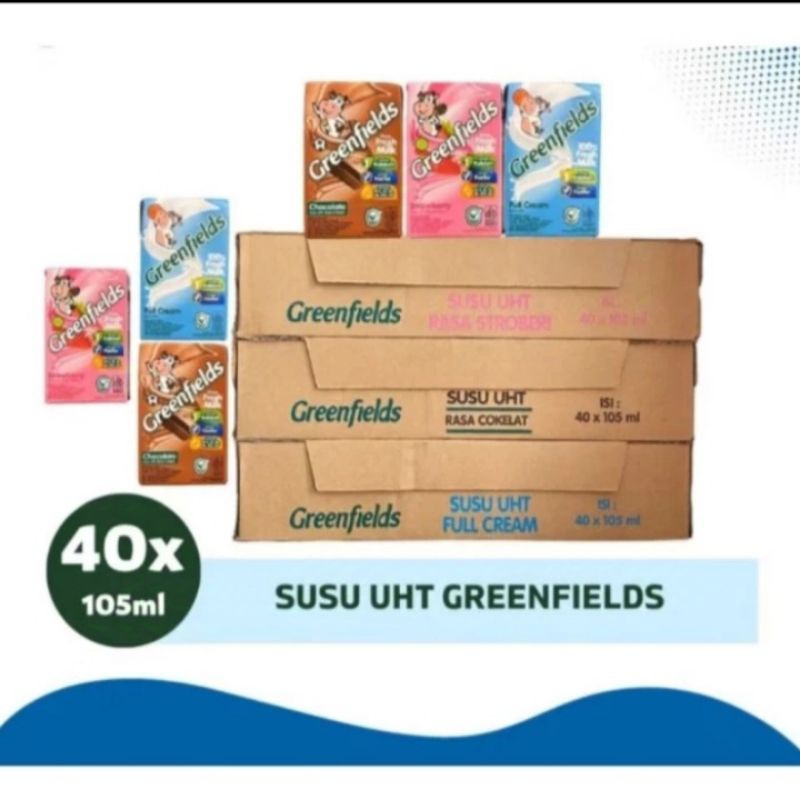 

Susu Greenfields UHT 105ml.