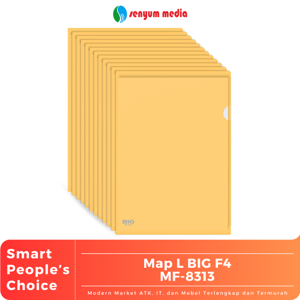 

Map L BIG F4 MF-8313 (1 Lusin Isi 12 Pcs) (S:DZN)