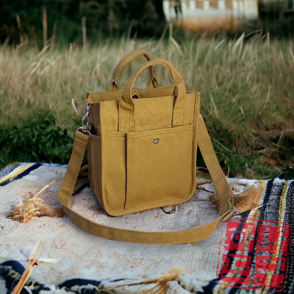 SATU ALAT Tas Selempang Angelica  Bahan Kanvas