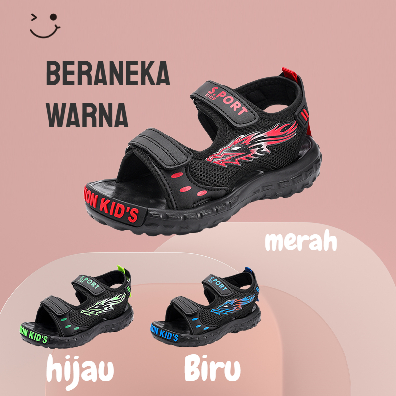 Sandal Anak Terbaru Selop Karet Sandal Anak Laki-laki Sepatu