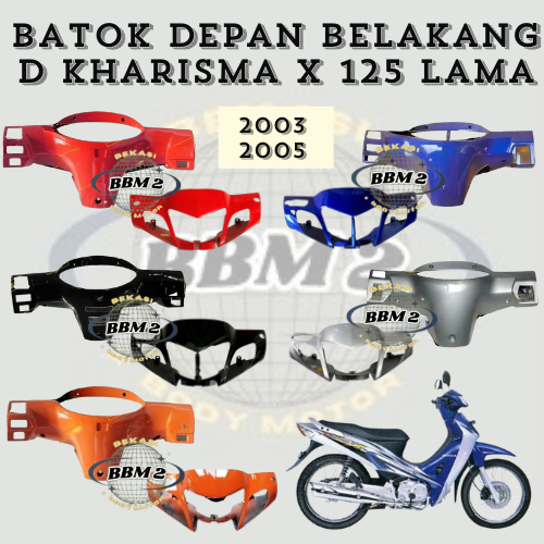 Cover Front Batok Lampu Depan Belakang Kharisma Karisma D X 125 Lama ABS Non Original