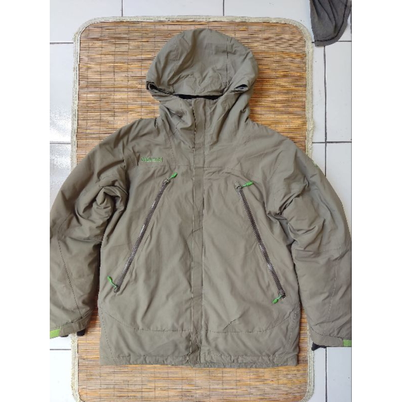 jaket marmot bulang FP 750 size L minus ada jahitan cek slide akhir
