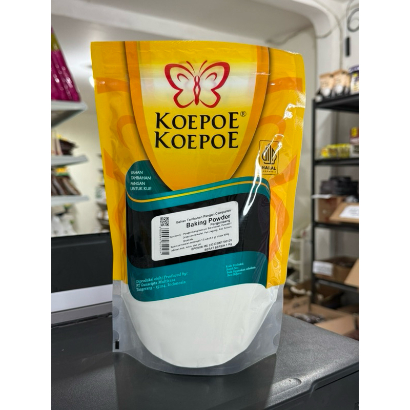 

Koepoe koepoe baking powder 1kg
