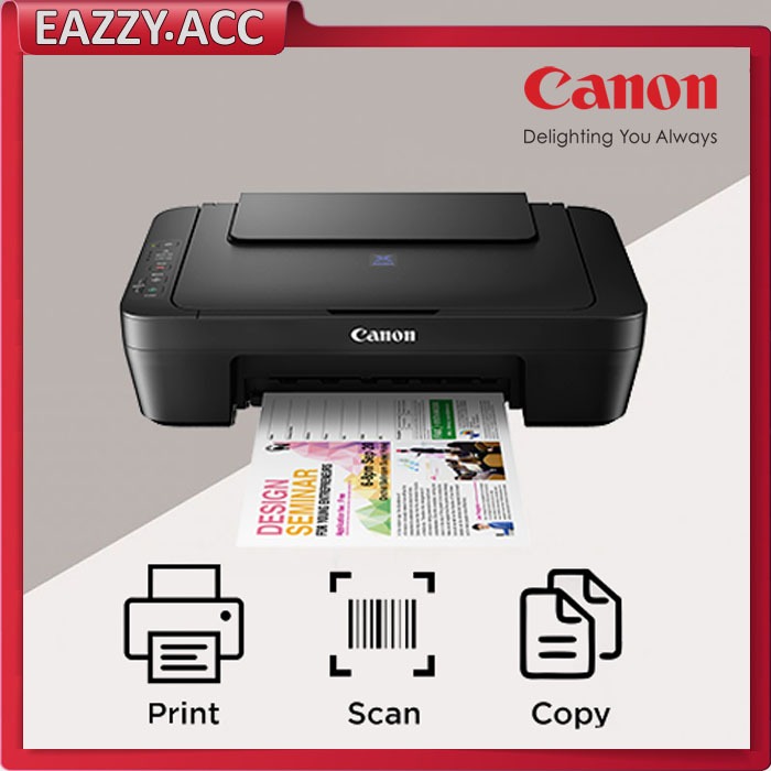 Printer CANON Pixma E410 Print Scan Copy | E470 Print Scan Copy Wifi