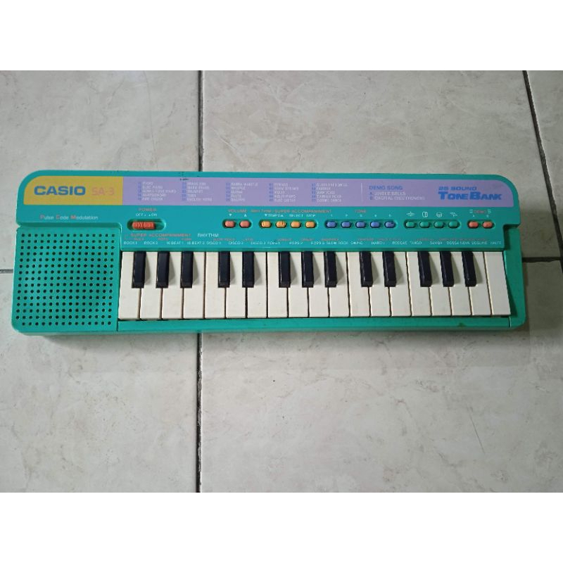 piano Casio keyboard casio bekas normal