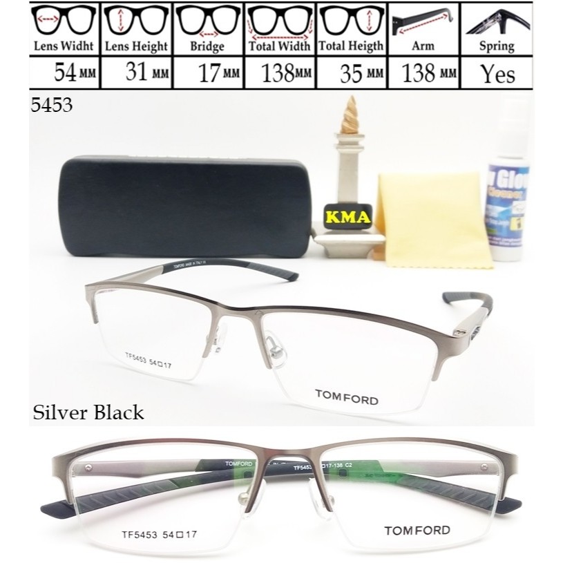 kacamata sport minus frame kacamata pria Half Frame minus premium