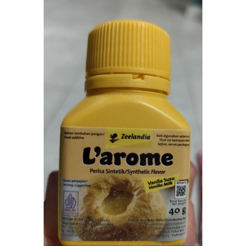 

L'AROME VANILLA MILK POWDER 40 GR