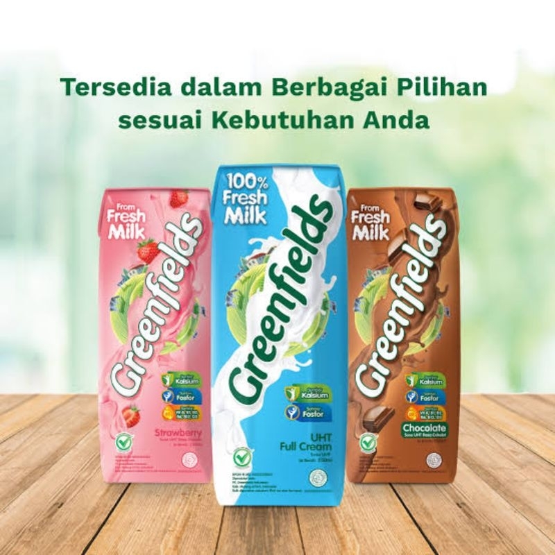 

Greenfields Susu UHT 250ml (1dus isi 32pcs) (sameday only)