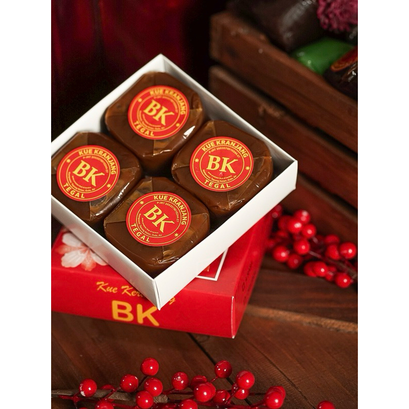 

Kue Keranjang BK Box Isi 4 Original (Nian Gao Imlek Kue Dodol Halal)