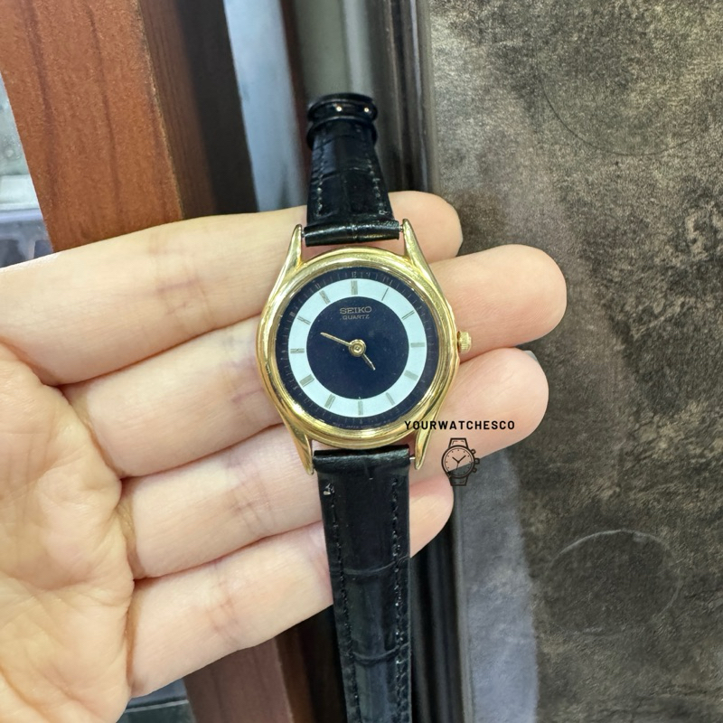 Jam Tangan Wanita SEIKO Vintage Original Leather Strap / Jam Tangan Seiko Wanita / Seiko Ladies