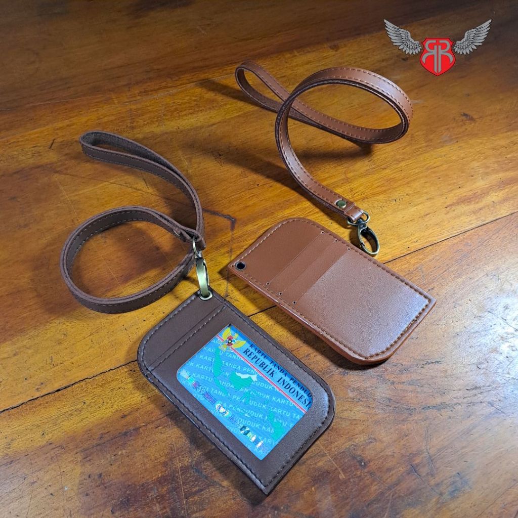 

Name Tag ID Card Kulit Holder Tempat Kartu Id Card Member Gantungan Kartu Nama