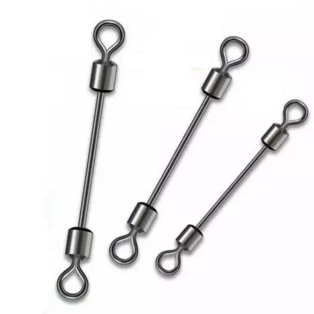 Kili-kili Pancing Panjang Finstrike Firelock Long Black Cooper Double Swivel Anti Gigi Tajam Lead Sh