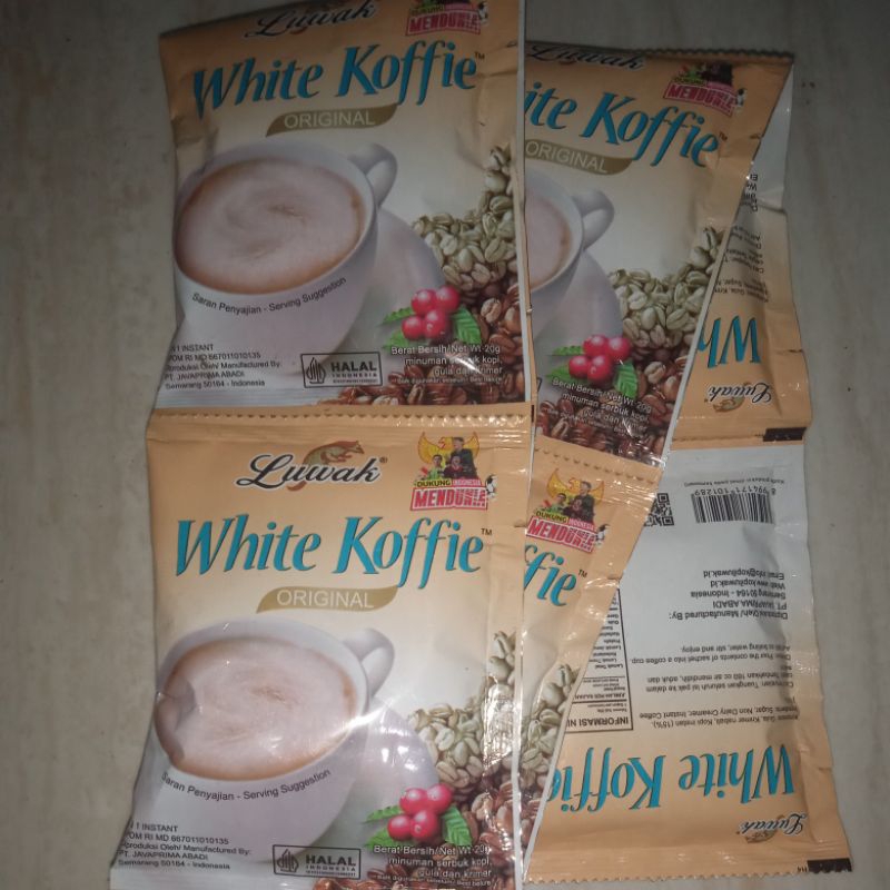 

White Koffie ECER/ Kopi Luwak Ecer