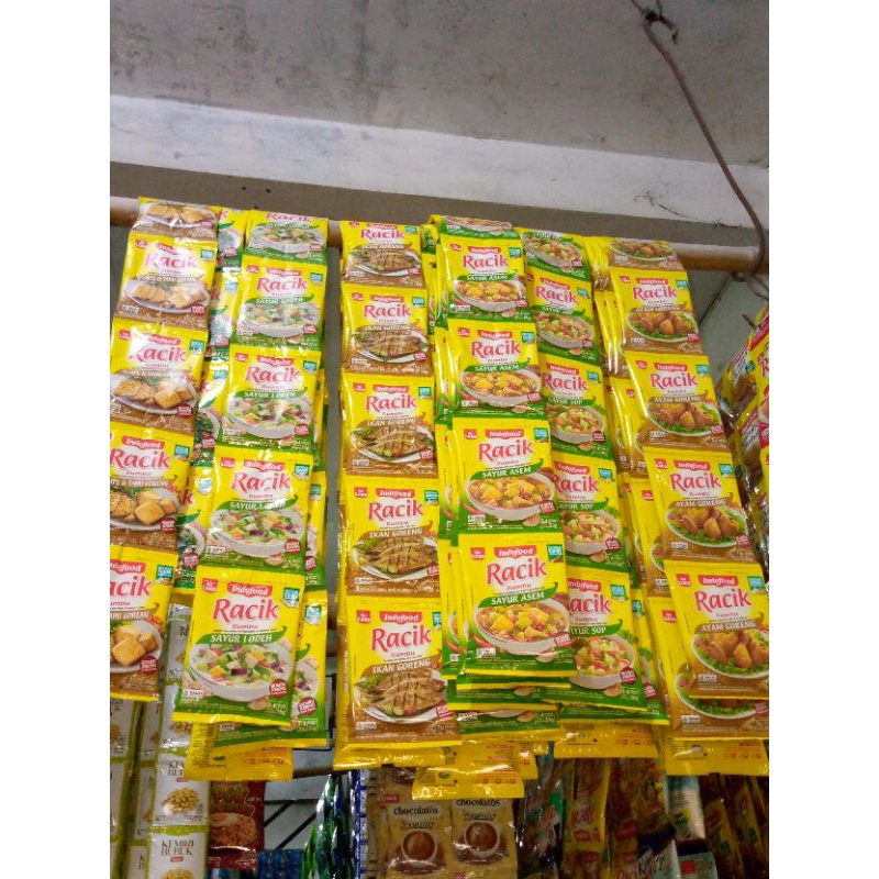 

RACIK INDOFOOD, Racik Ayam goreng, ikan Goreng, Nasi Goreng, Sayur Lodeh, Sayur Asem, Sayur Sop,,Ayam Rempah,