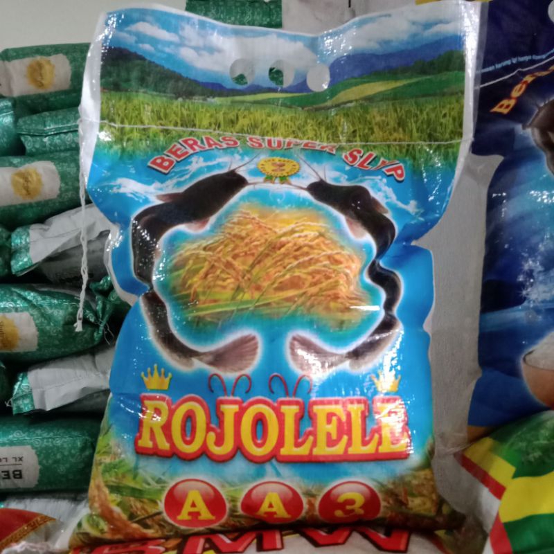 

beras Merek rojolele super 5kg