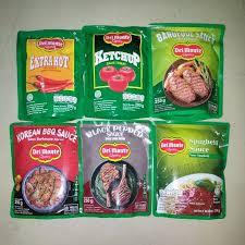 

Delmonte Spaghetti Sauce, Barbeque Sauce 250gr , Black Pepper Sauce 250gr, Korean BBQ Sauce 250gr