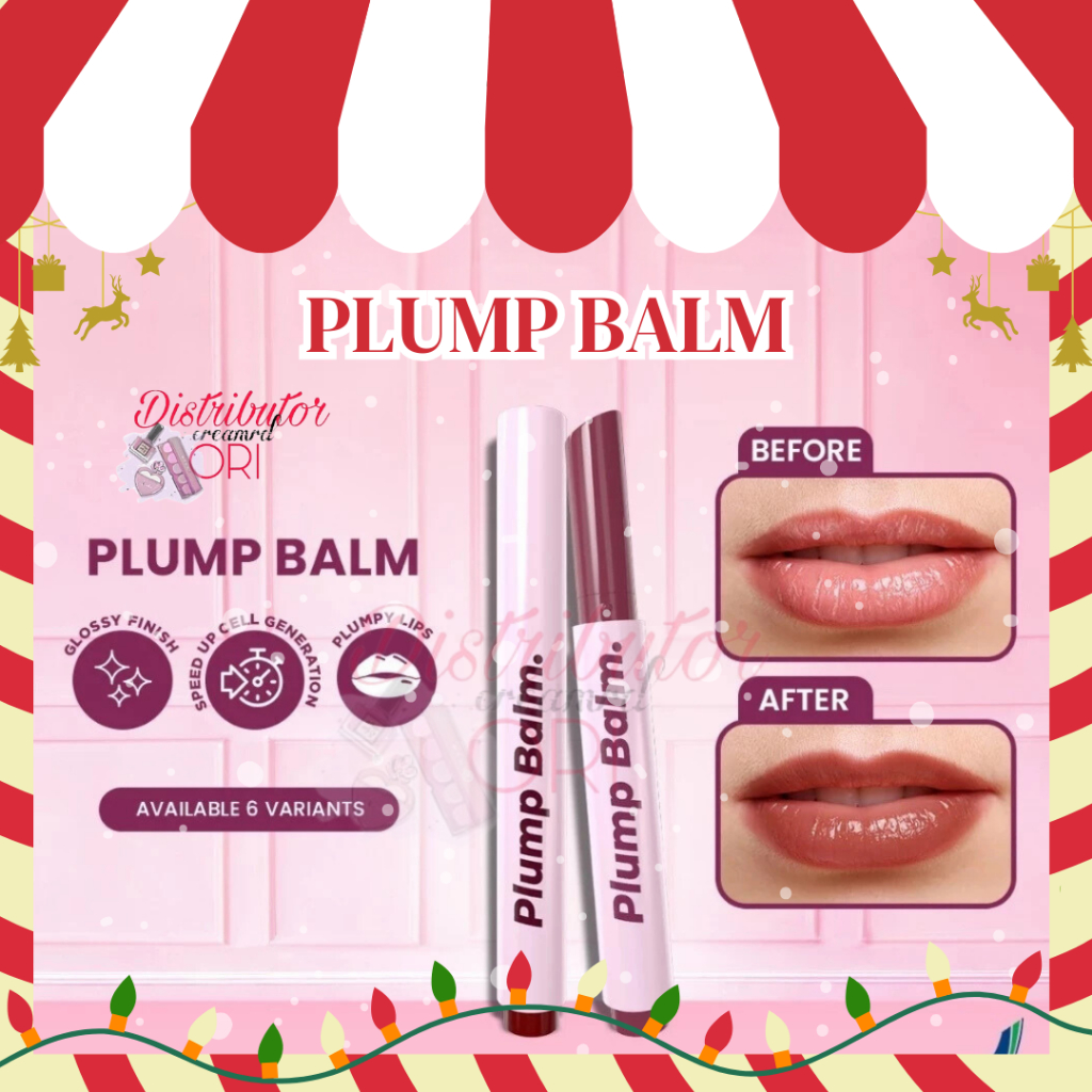 Madame Gie Plump Balm - Lip Gloss Moisturizing Long Lasting | BPOM