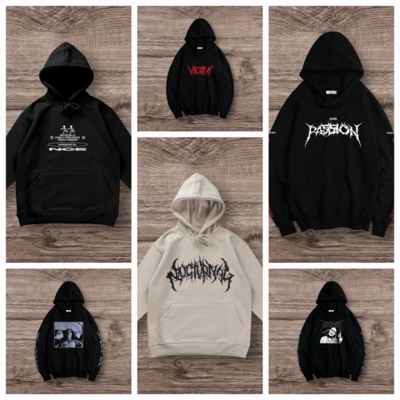 Distro Dr. Ricks Fleece Polycotton Hoodie | Jaket MRJN Original | Premium Sweater Unisex