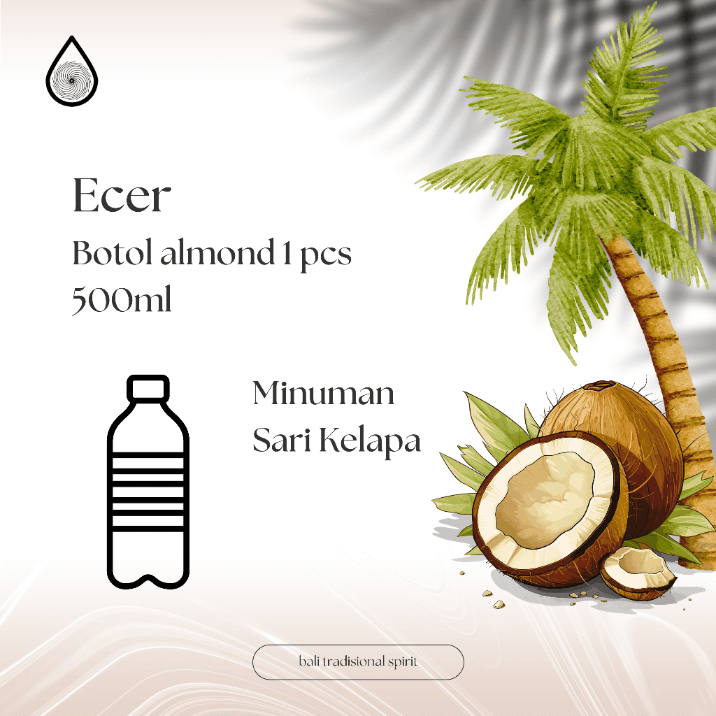 

coconut water almond