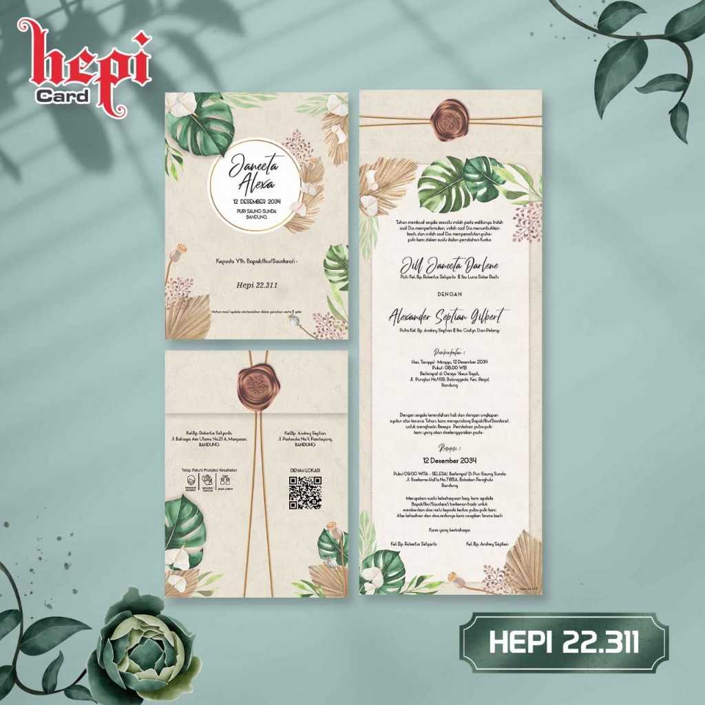 Blangko Undangan Hepi 311