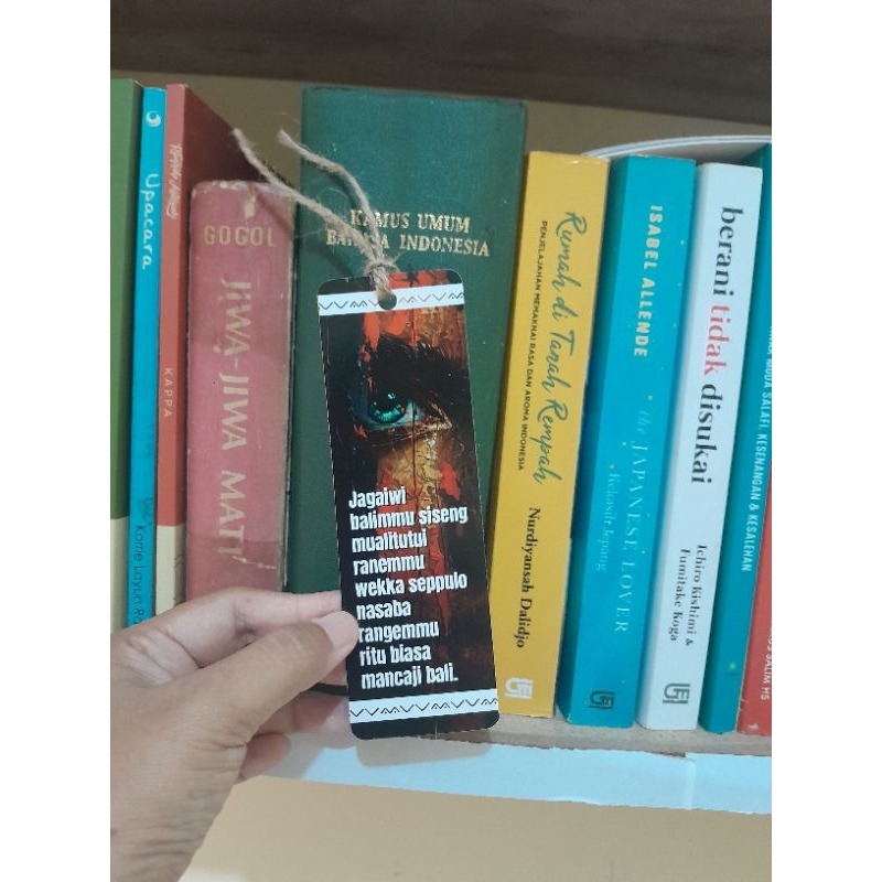 

[23 PCS] Pembatas Buku Tema Falsafah Bugis-Bookmark Pepatah Bugis-Penanda Buku Lontara Bugis La Galigo