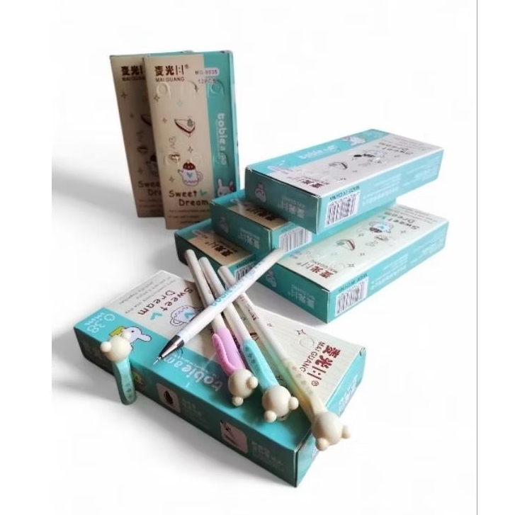 

Pulpen/bulpen/ballpoint/pena Gel Ink 0.5 isi 12pcs/1 lusin MG 8035