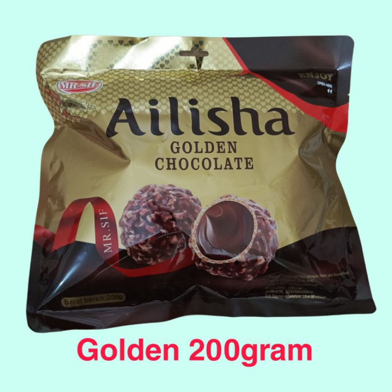

Ailisha Golden Chocolate 200g/Cokelat Ailisha/Coklat Ailisha