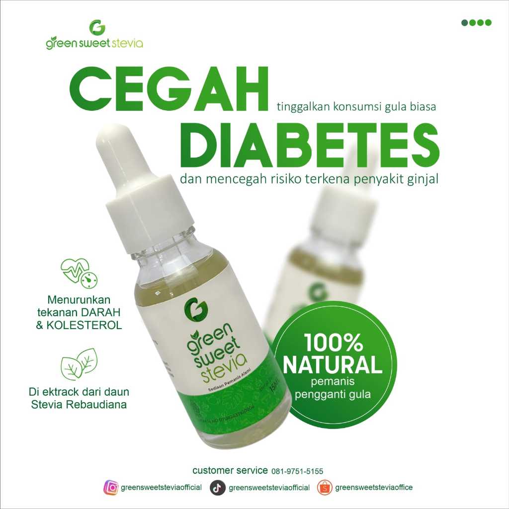 

Green Sweet Stevia CEGAH DIABETES