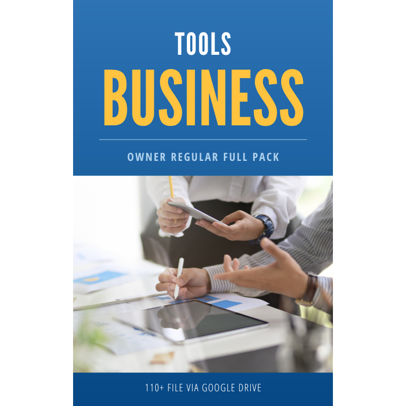 PAKET LENGKAP Tools Business Owner Regular / Alat Softwere Bisnis