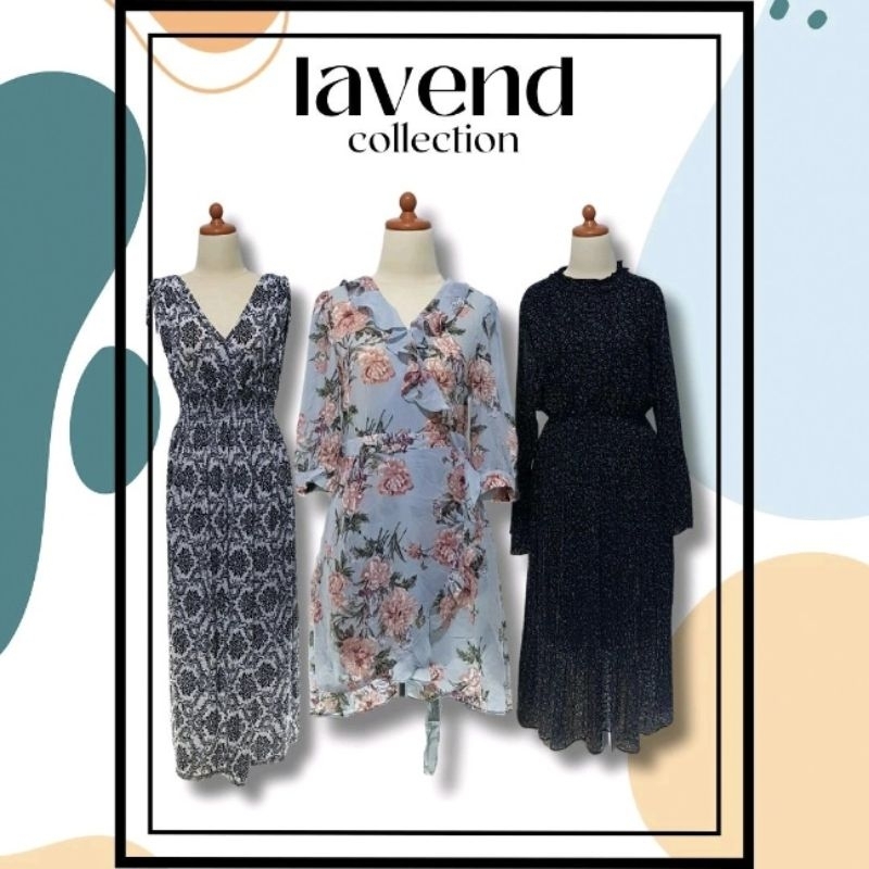 Gaun Wanita Premium Casual Dewasa Hitam Rayon - Midi, Remaja, Pesta, Panjang