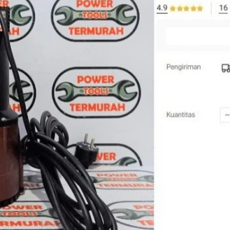 

Pompa Celup SHIMIZU SPN-200 BIT Pompa Air Bersih Kolam Submersible