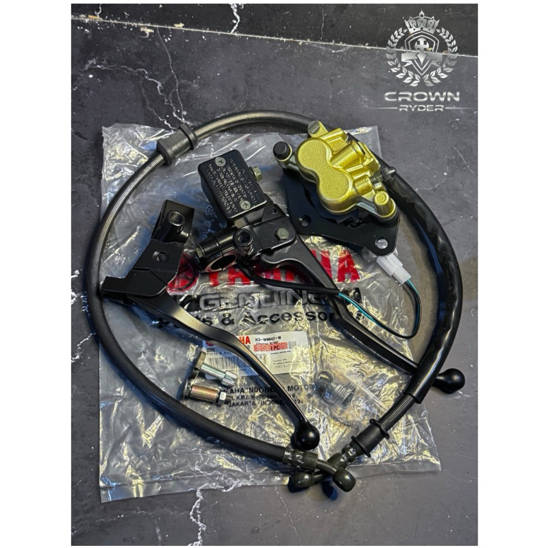 Master Atas Vixion NEW OLD - Set Cakram Depan Kaliper Selang + Handel Free Baut