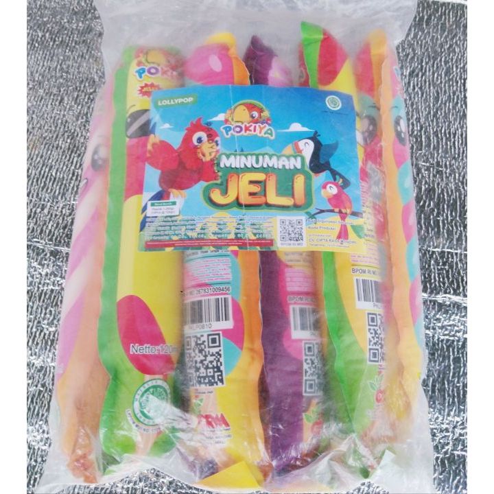 

POKIYA JELLY LOLYPOP STICK 120ML ISI 10PCS