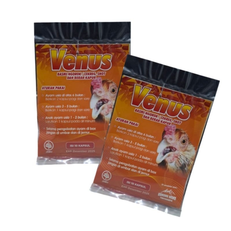 Venus obat ayam ngorok snot cekrekan obat khusus ayam sakit pencernaan dan pernafasan