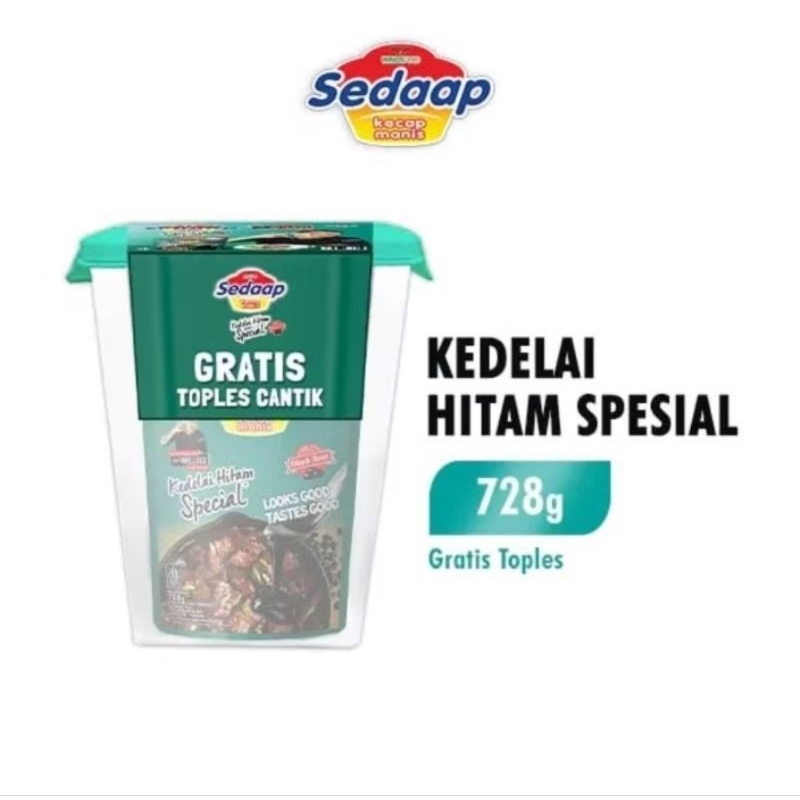 

KEMASAN BARU KECAP SEDAAP SPESIAL 728ML + GRATIS HADIAH (TOPLES CANTIK)