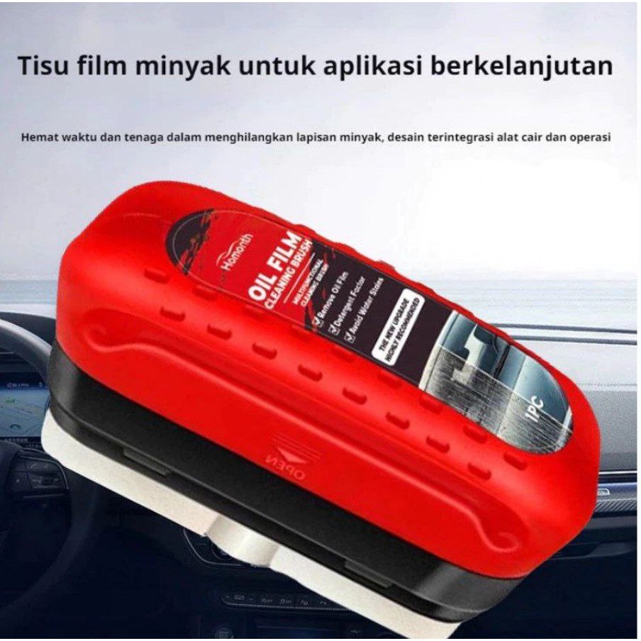 CAIRAN PEMBERSIH KACA MOBIL BRUSH GLASS OIL FLIM REMOVING CAIRAN PEMBERSIH KACA SPONS PEMBERSIH CAIR