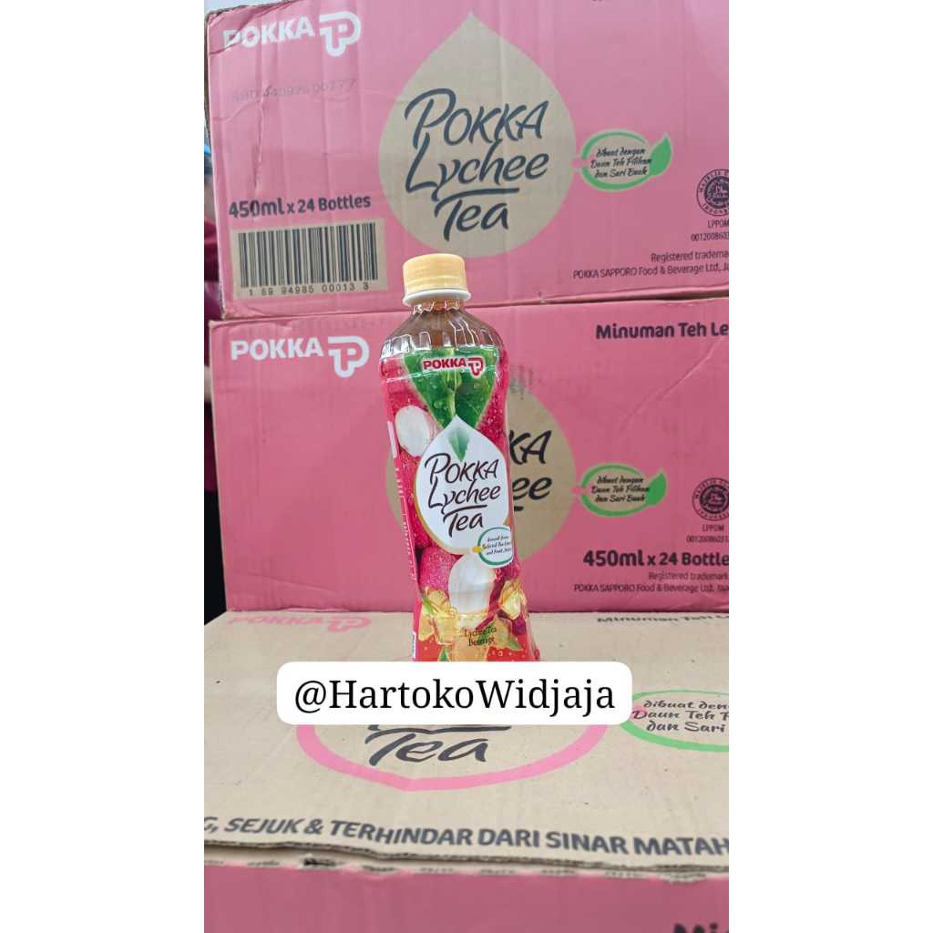 

POKKA LECI / LYCHEE TEA 450ML DUS ISI 24 BOTOL