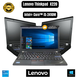 Laptop Second Murah Lenovo ThinkPad X220 Core I5  RAM 8GB  SSD 256GB  Laptop Murah Bergaransi