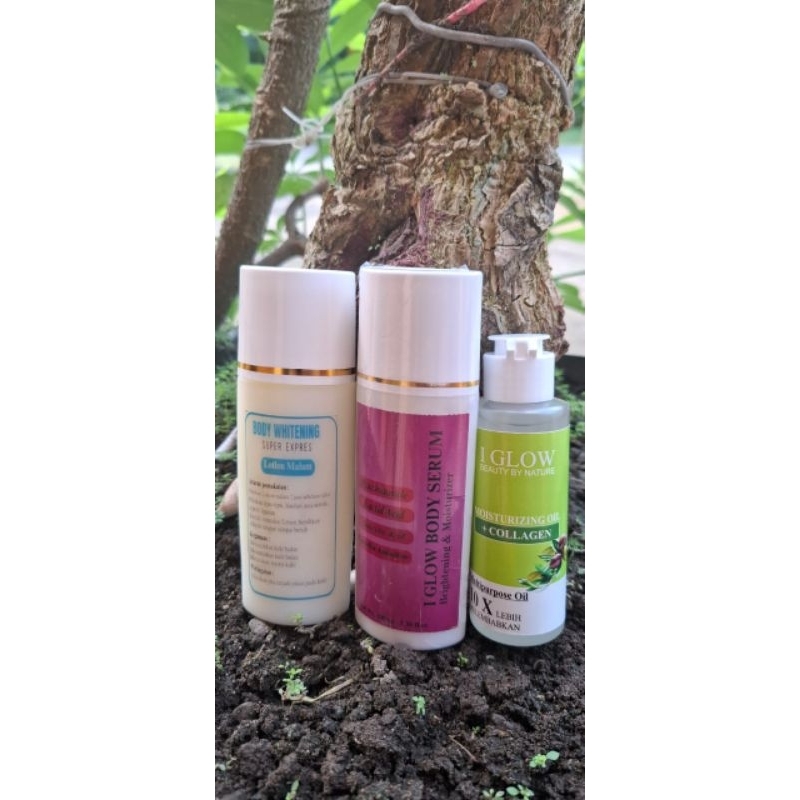 Hb Pemutih badan| Paket Lotion pemutih badan Collagen| Lotion pemutih Bpom