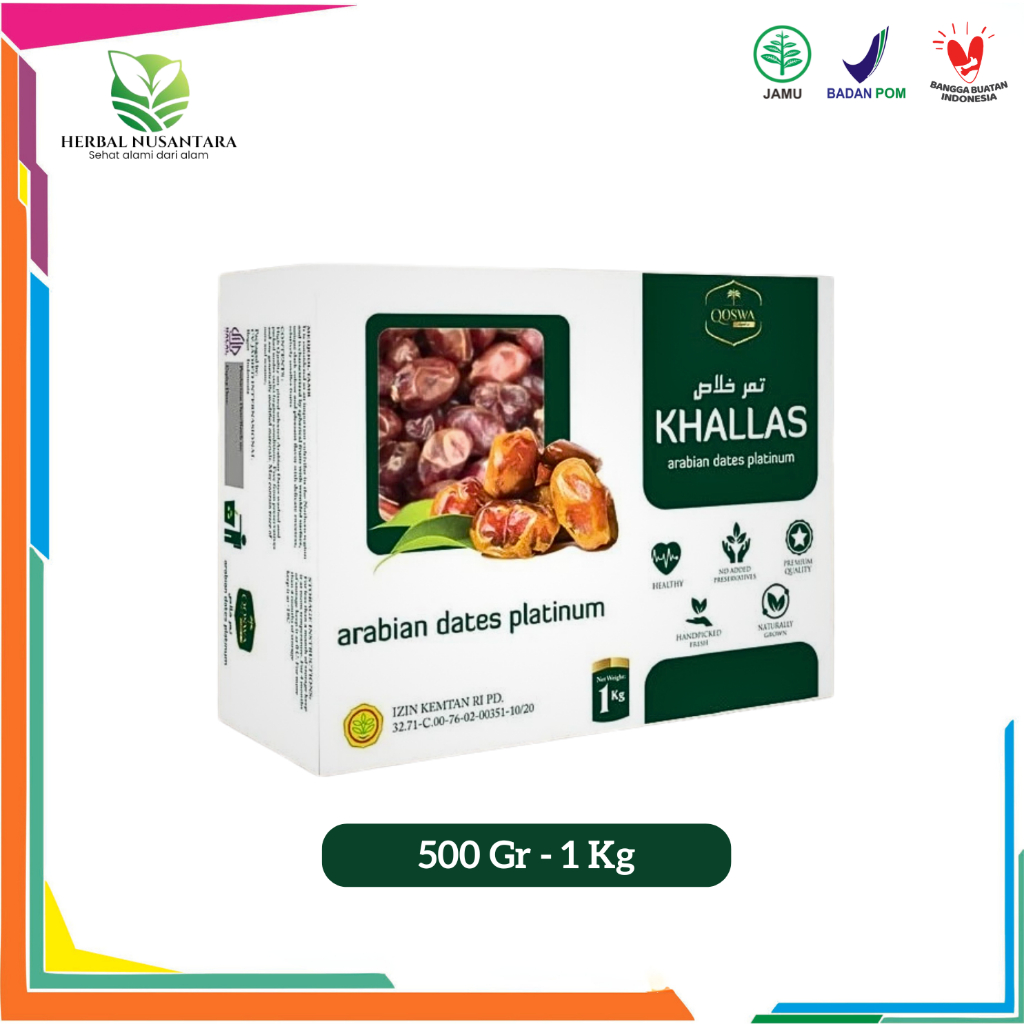 

Kurma Khallas Qoswa Premium Qoswa 500 gram & 1kg Korma Kholas Khallas