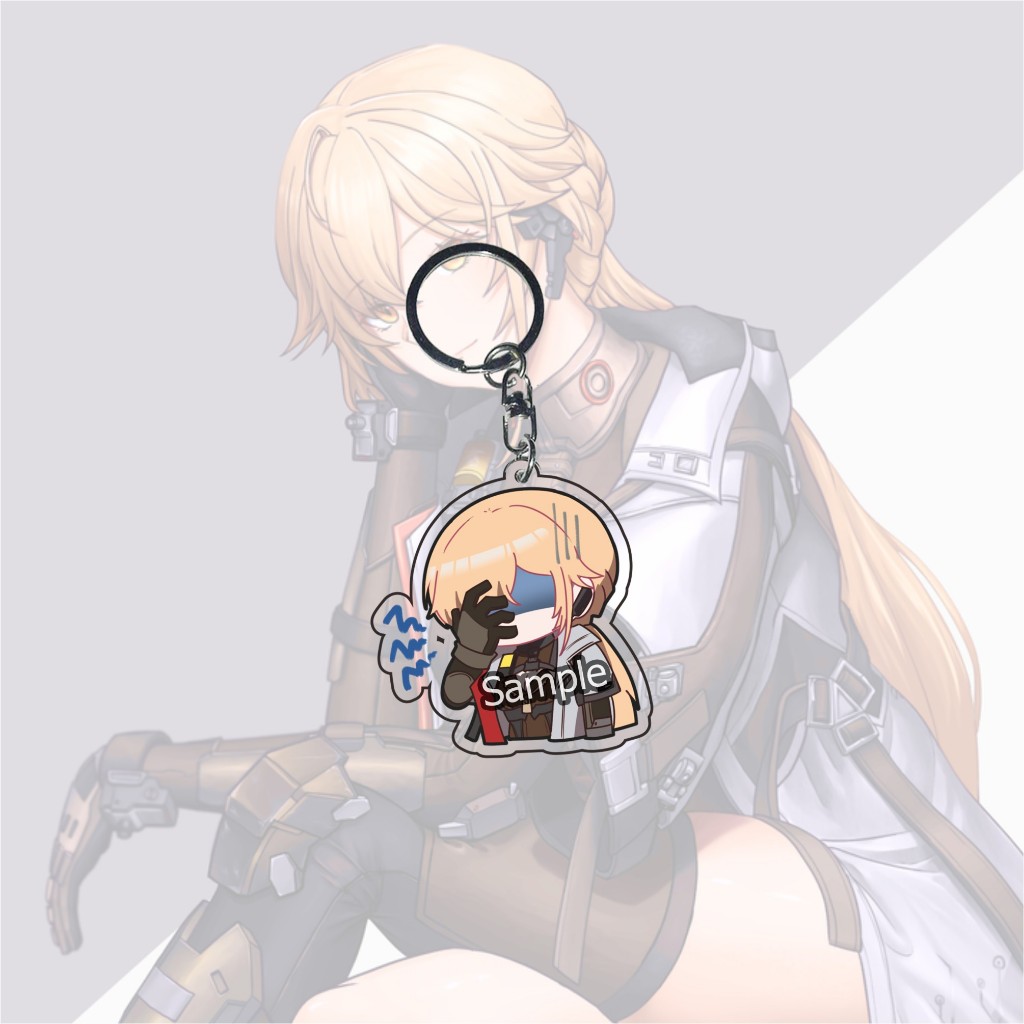 Gantungan Kunci GIRLS' FRONTLINE EXILIUM Source 2- Ganci - Key Chain - Souvenir - Anime