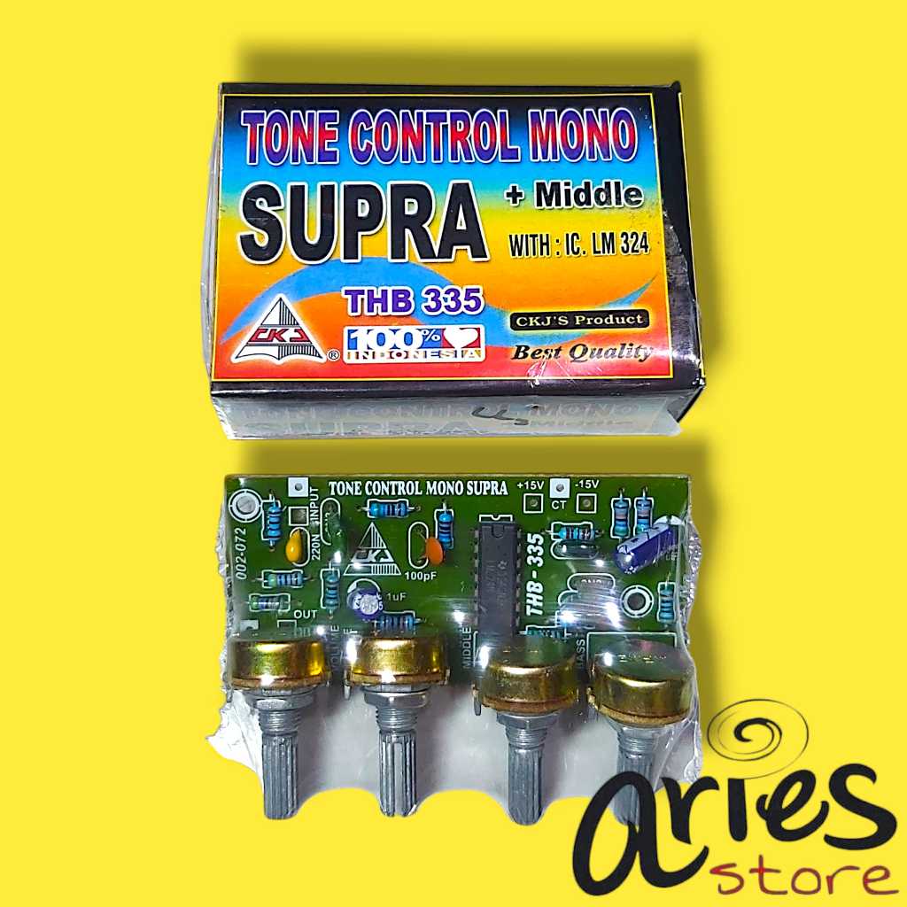 TONE CONTROL MONO MIDDLE SUPRA CKJ THB 335