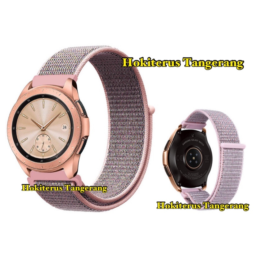 Strap Nylon Smartwatch Amazfit GTR 4 Tali Pengganti Amazfit GTR 4 Bahan Nilon