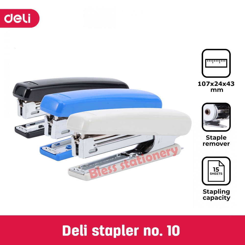 

Deli staples ukuran 10 stapler nomer 10 hekter no 10 staples HD 10